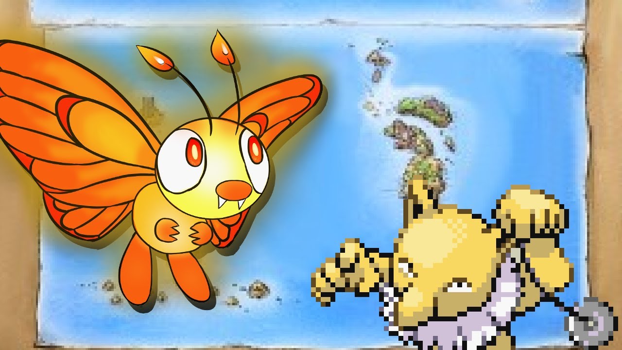 FireRed Butterfree Invades the Sevii Islands