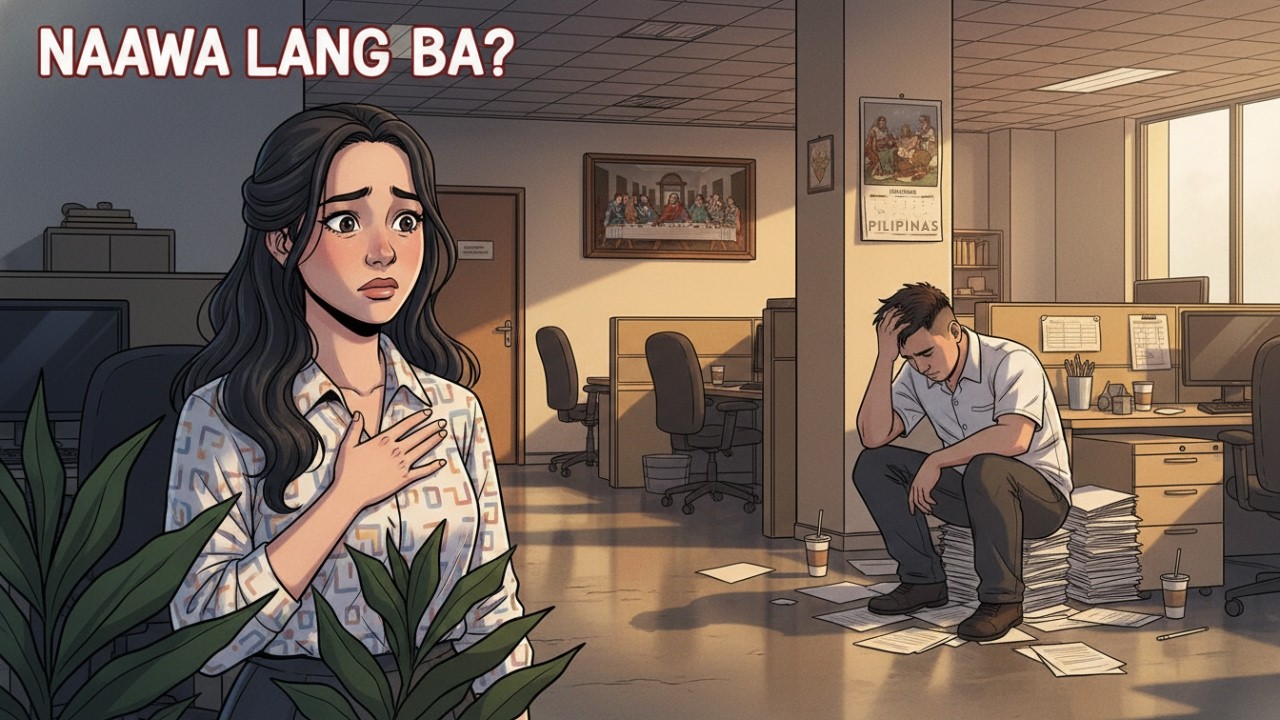 NAAWA LANG BA? - Tagalog Hugot Song | OPM Ballad Animated Music Video | AI