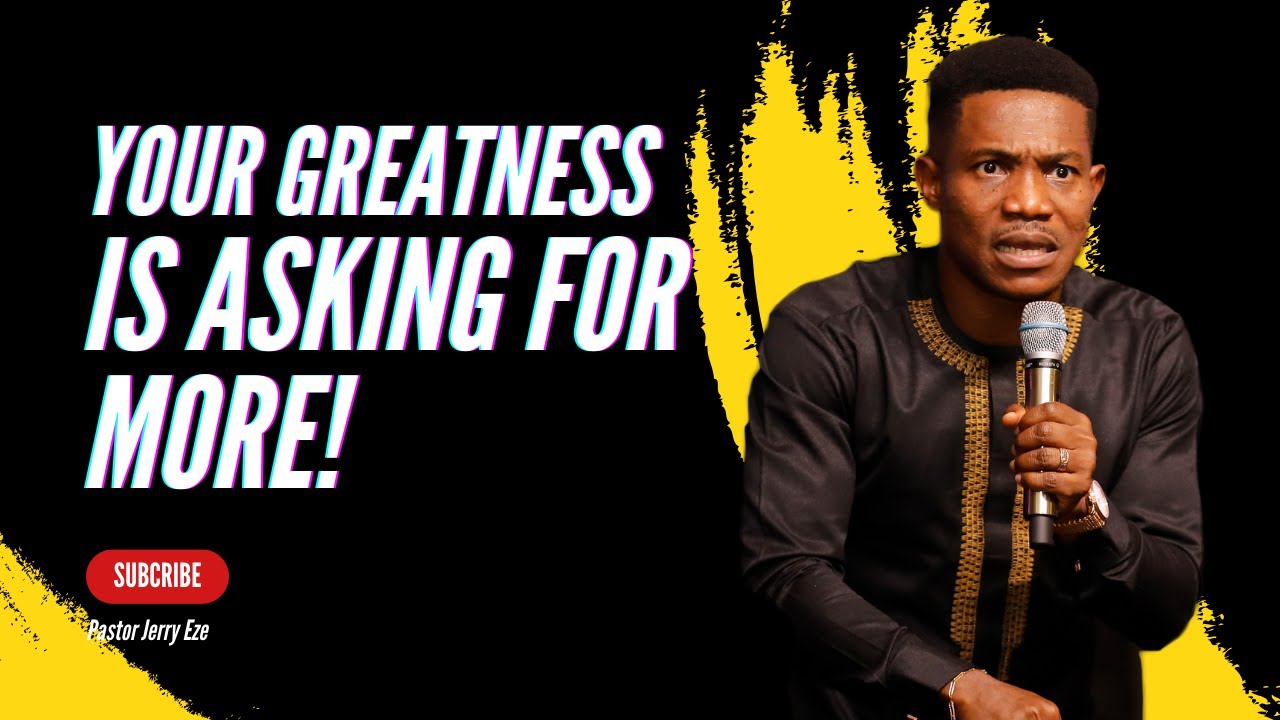 YOUR GREATNESS IS ASKING FOR MOREE! LISTEN TO THIS!