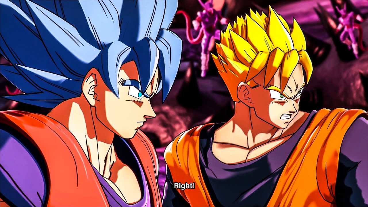 SSGSS Goku Meets Future Gohan vs Janemba DRAGON BALL  Xenoverse 2 Story Mode DLC (Legendary Pack 1)