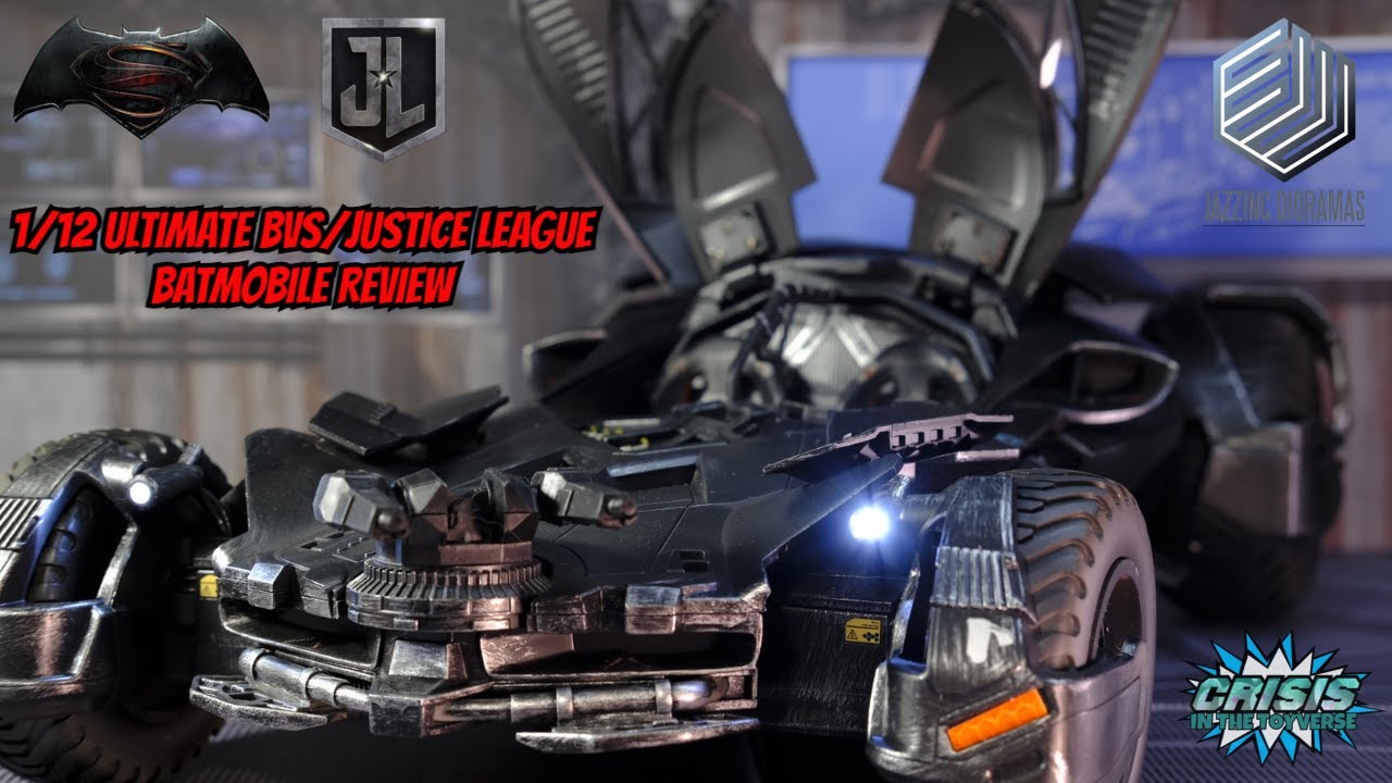 Обзор Бэтмобиля из серии JazzInc Dioramas Ultimate 1/12 Batman V Superman/Justice League