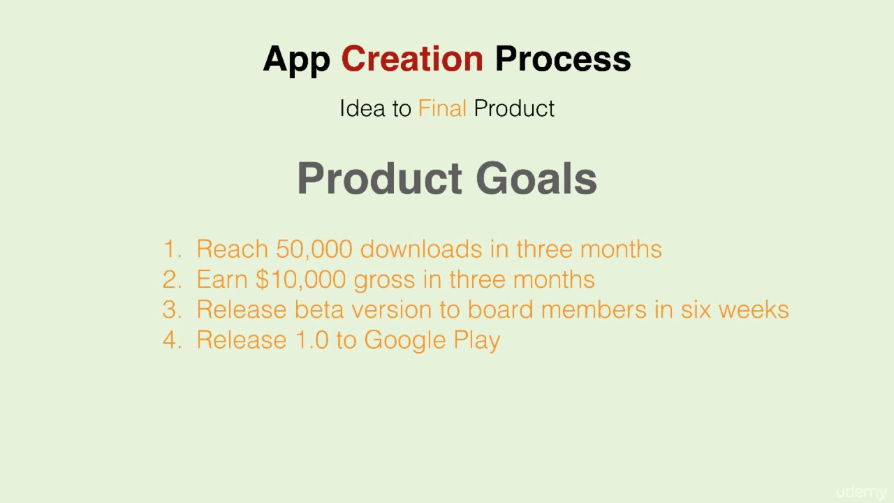 The Complete Android & Java Bootcamp - Material Design UI/UX : App Creation Process
