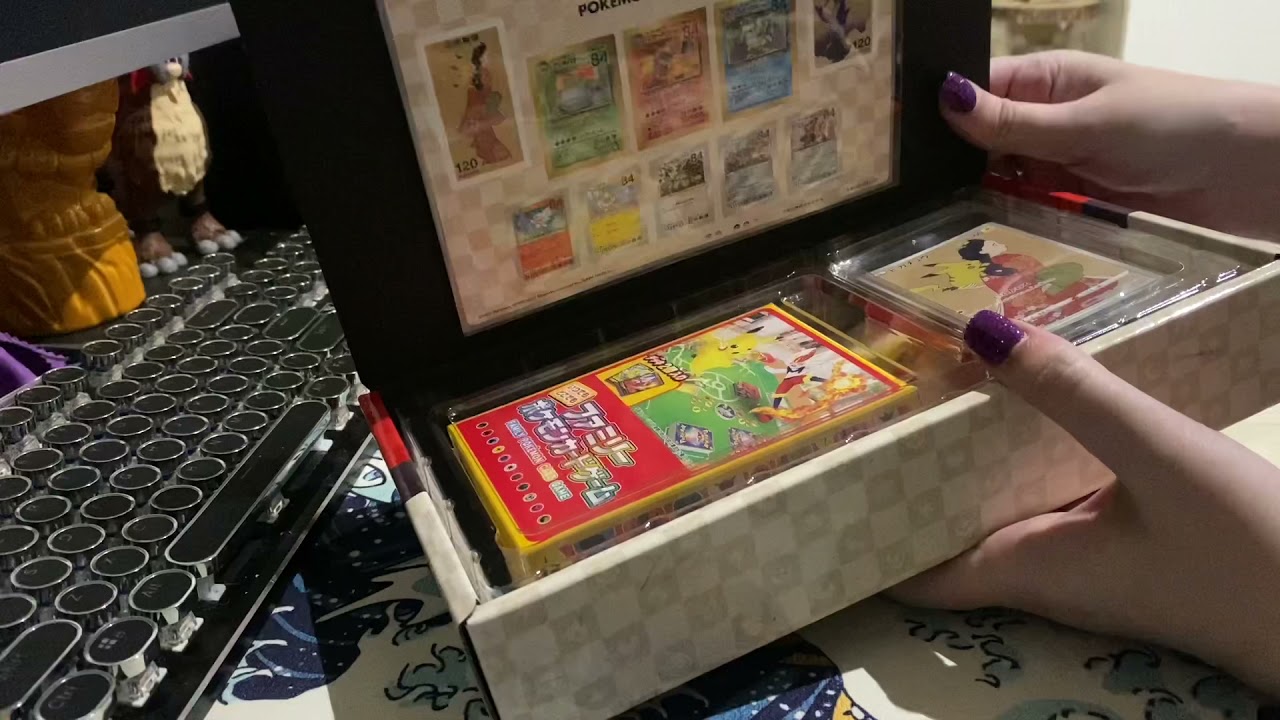 Pokemon 25th anniversary Japan Post Stamp collection opening