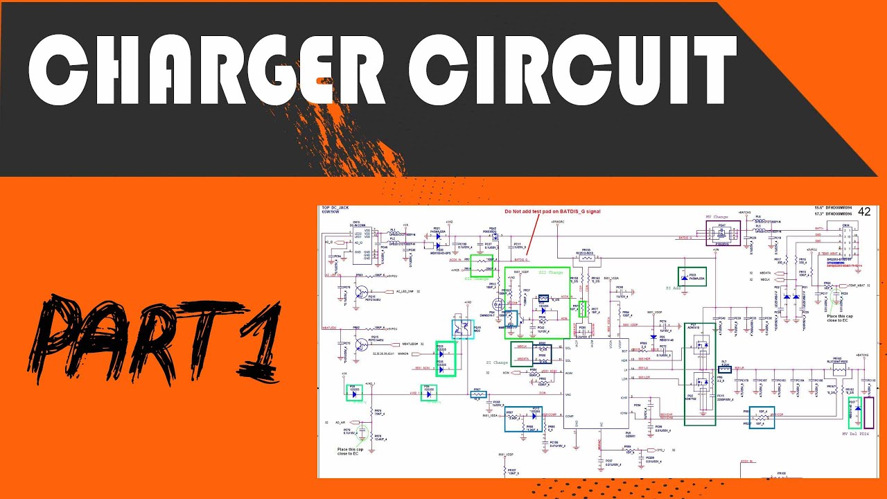 دائرة الشحن الجزء الأول CHARGER CIRCUIT PART 1 ll
