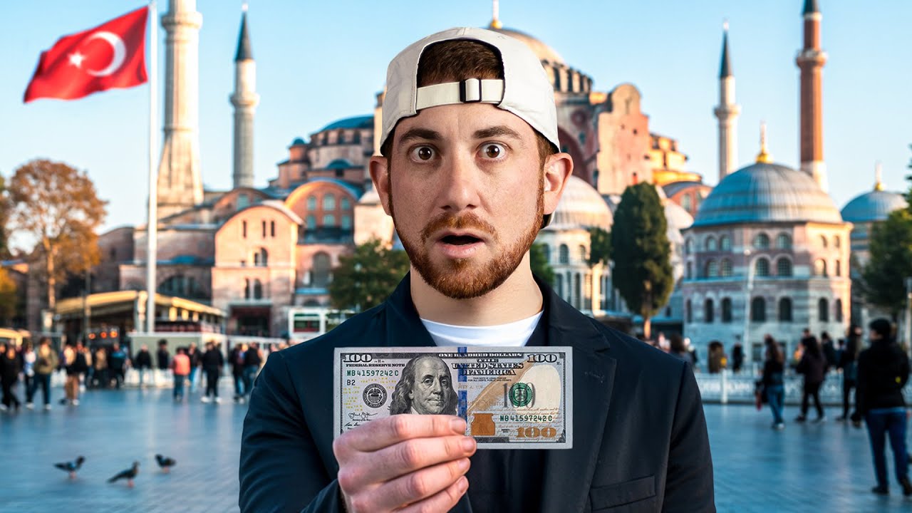 Spending $100 in ISTANBUL in 24 Hours (Crazy Cheap!)