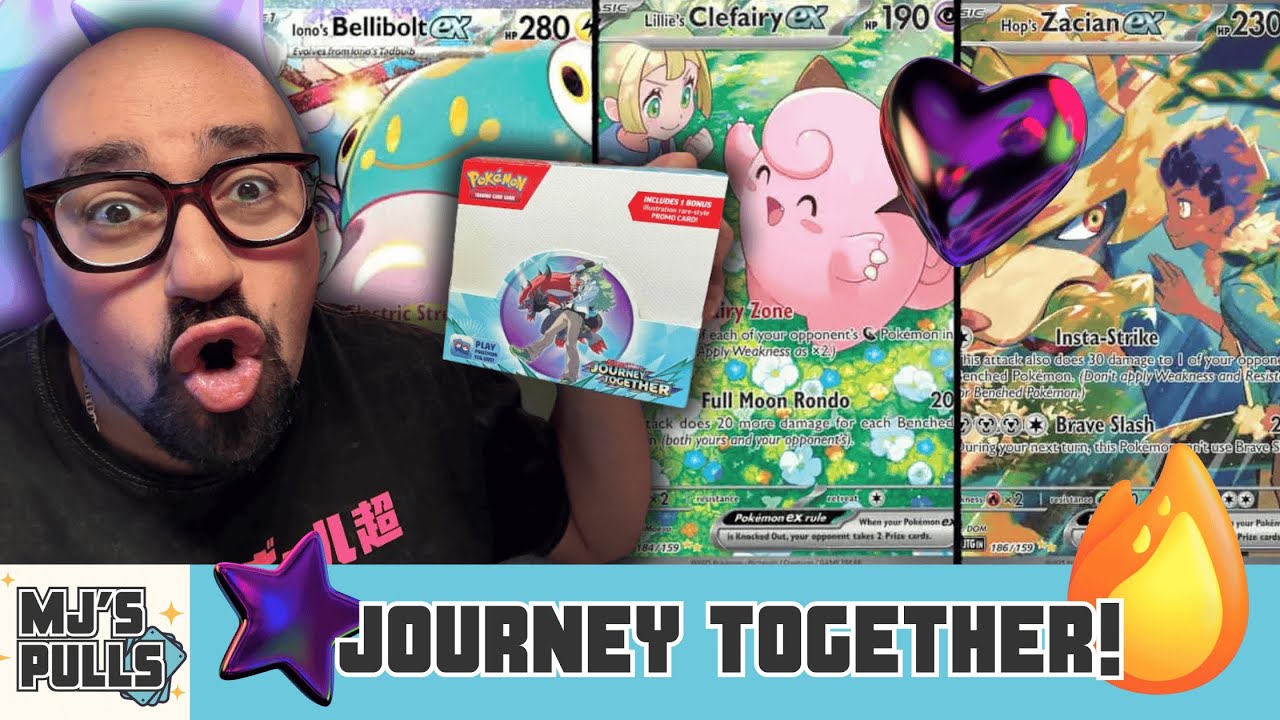 RIPPING THE NEW JOURNEY TOGETHER BOOSTER BOX! THE ARTWORKS ARE JUST TOO GOOD!
