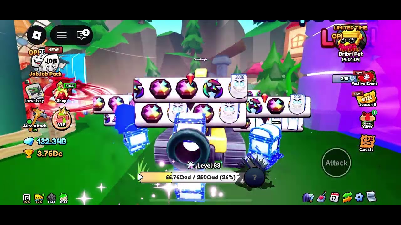 Playing brainrot evo