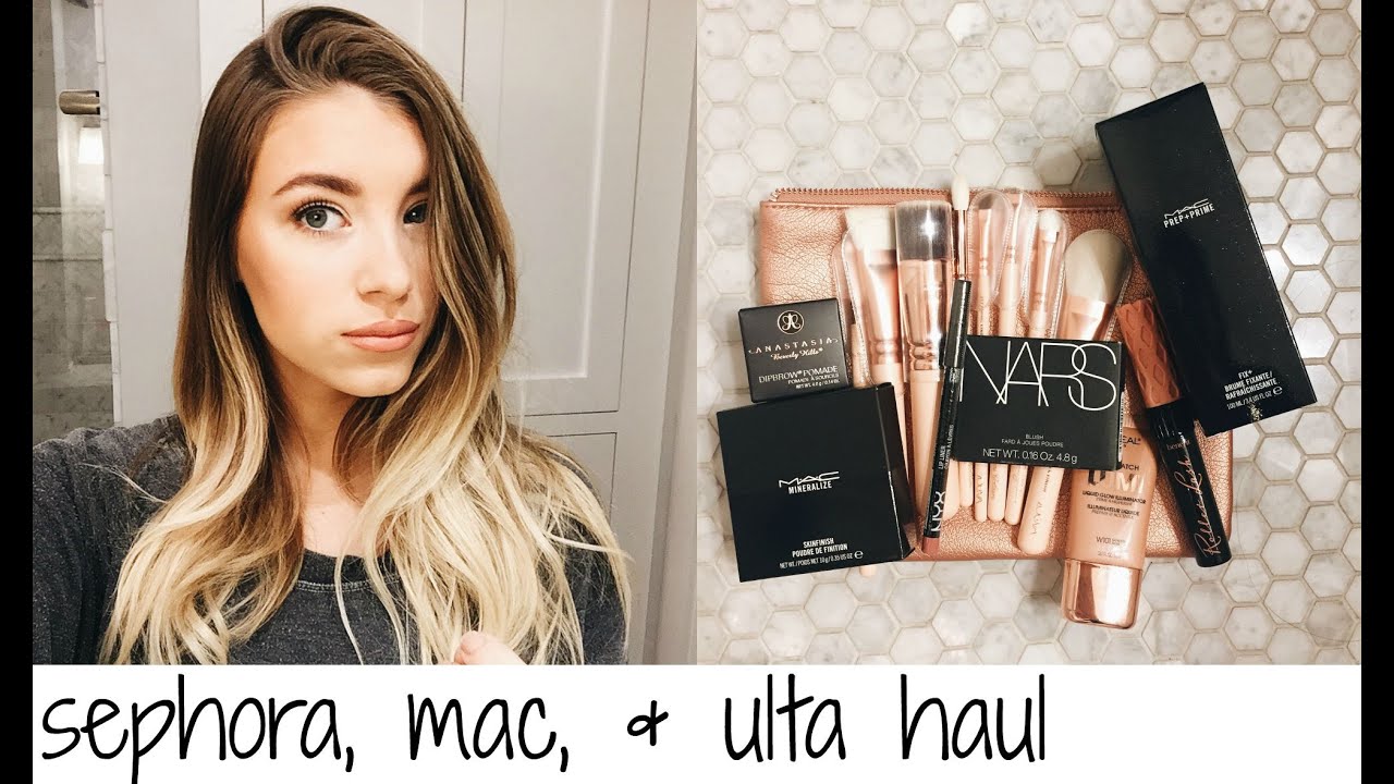 SEPHORA, MAC, & ULTA HAUL | Keaton Milburn