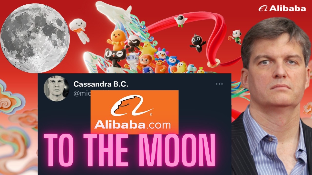 Майкл Бьюрри ПРОДАЕТ акции Alibaba, пусть начнется рост акций BABA!