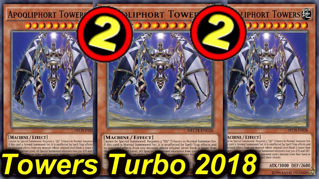 【YGOPRO】TOWERS TURBO - NEW TCG BANLIST MAY 2018