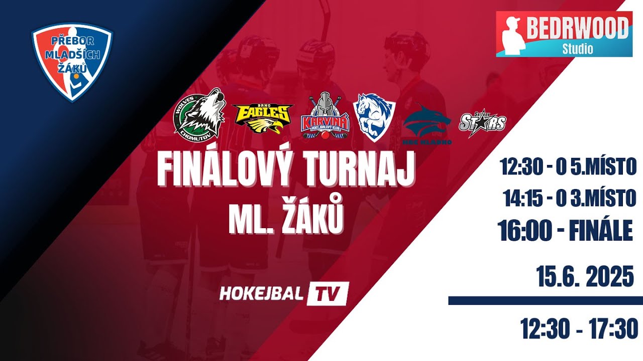 Livestream | Finalový turnaj starších žáků | 15/6/2025