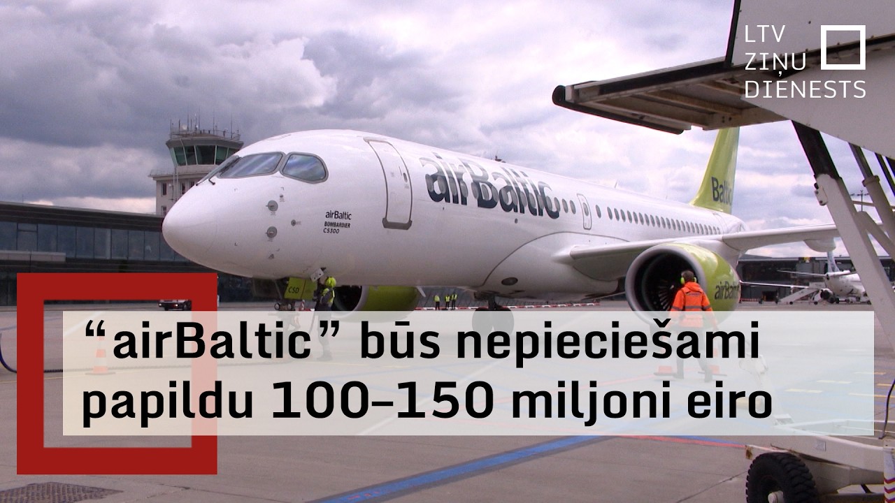 “airBaltic” zaudējumi pērn – vairāk nekā 44 miljoni eiro