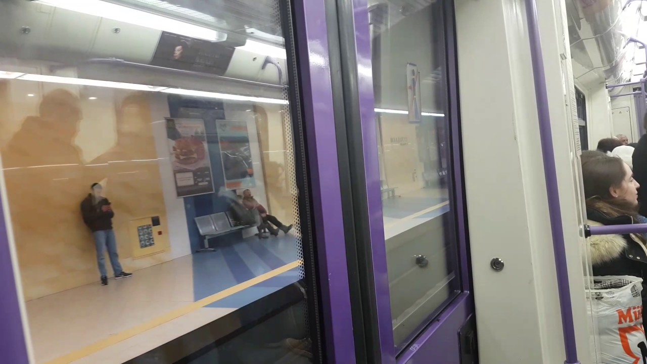 Метро София Дружба- Сердика с Русич 81-740 | Sofia Metro Drujba- Serdika Part1