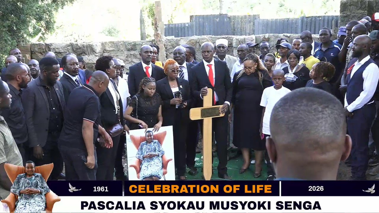 CELEBRATION OF LIFE OF PASCALIA SYOKAU MUSYOKI SENGA