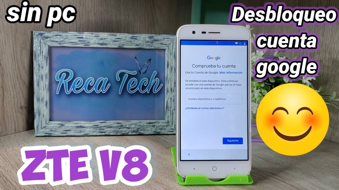 Cómo eliminar bloqueo de cuenta google Zte v8