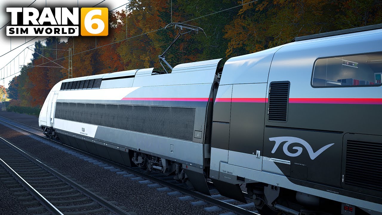 Train Sim World 6 - Passenger Mode TGV Duplex 200 CM | Kaiserslautern Hbf to Mannheim Hbf