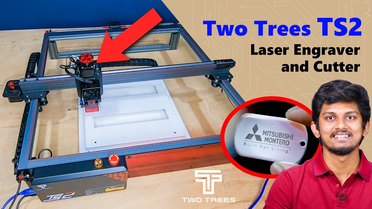 Two Trees TS2 Laser Engraver and Cutter with Z-Axis Auto Focus | Unboxing, Setup & My Experience