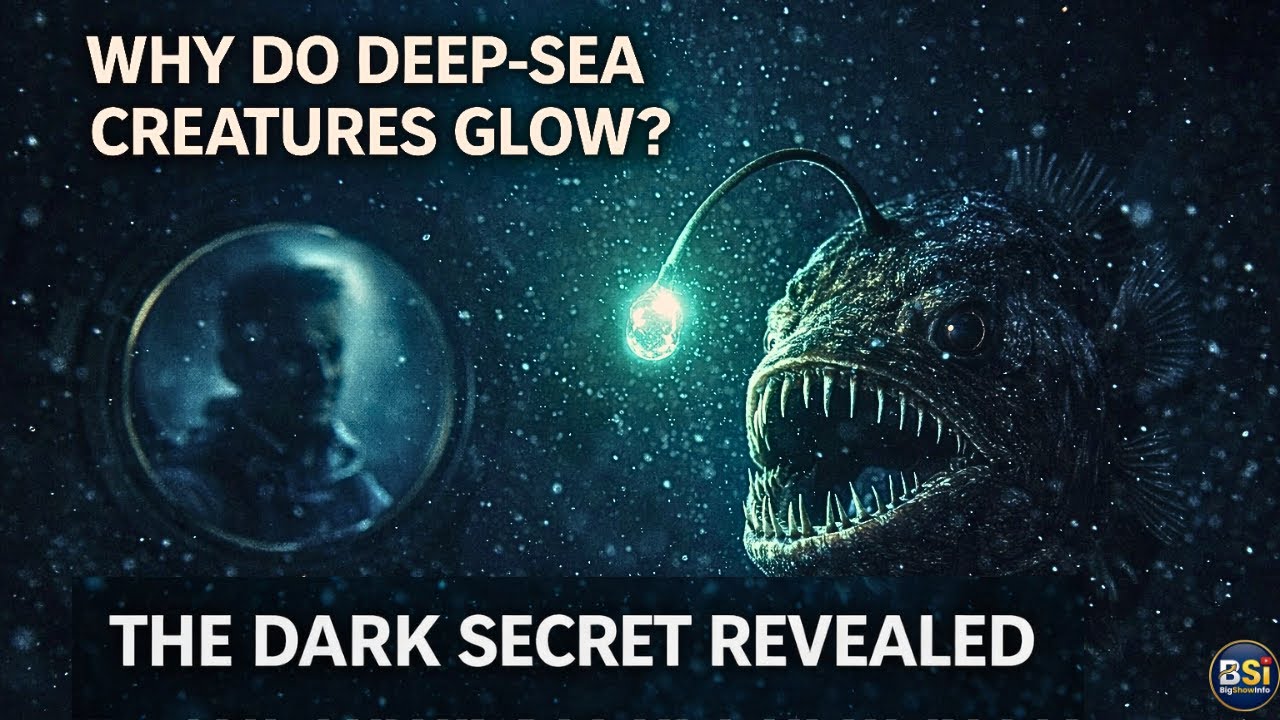 Мрачная рыба-удильщик: почему глубоководные существа светятся в полной темноте (научное открытие)