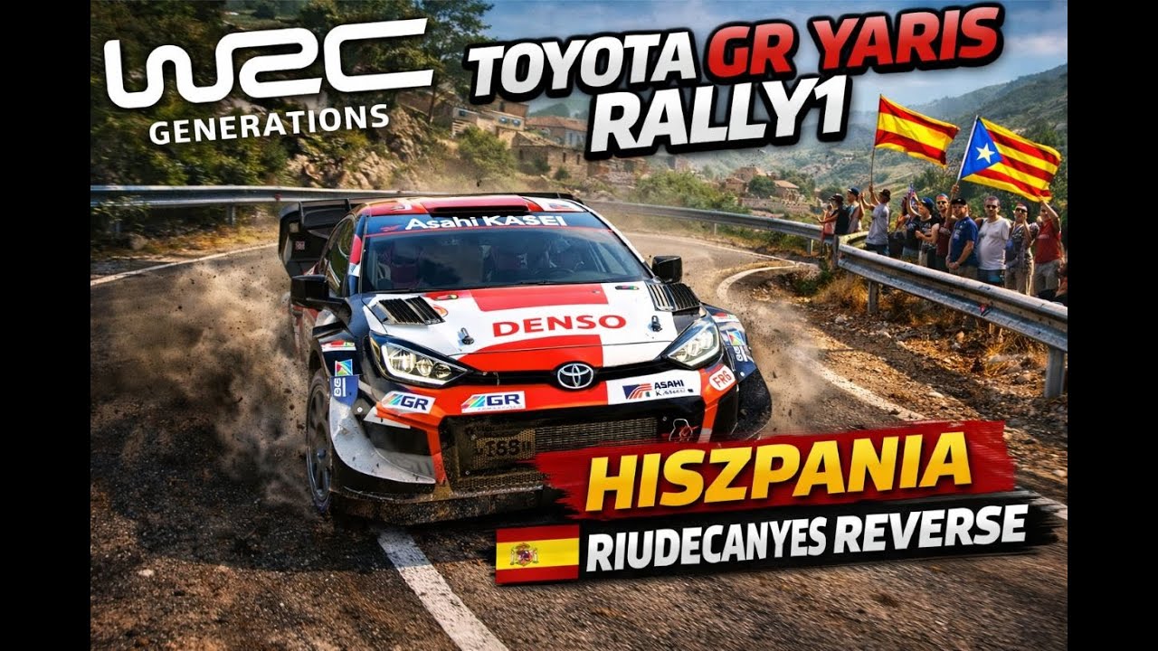 🏁 WRC Generations | Clean Run – Ep. 3 | Hiszpania | Toyota GR Yaris Rally1 🇪🇸