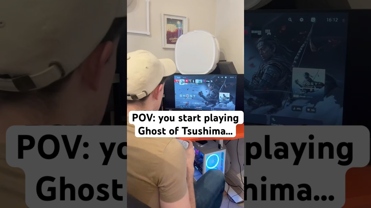 People playing Ghost of Tsushima for the first time… 😭 | Time just passed by 