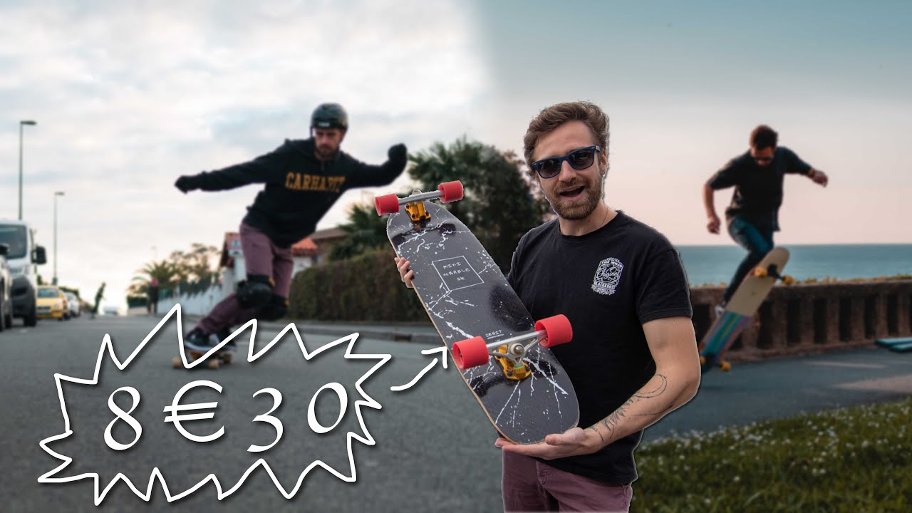 Où acheter UNE LONGBOARD de DESCENTE / DANCING à 100€ - Échappées Urbaines