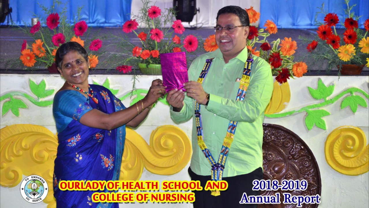 Annual Report 2019 - Our Lady of Health School & College of Nursing.