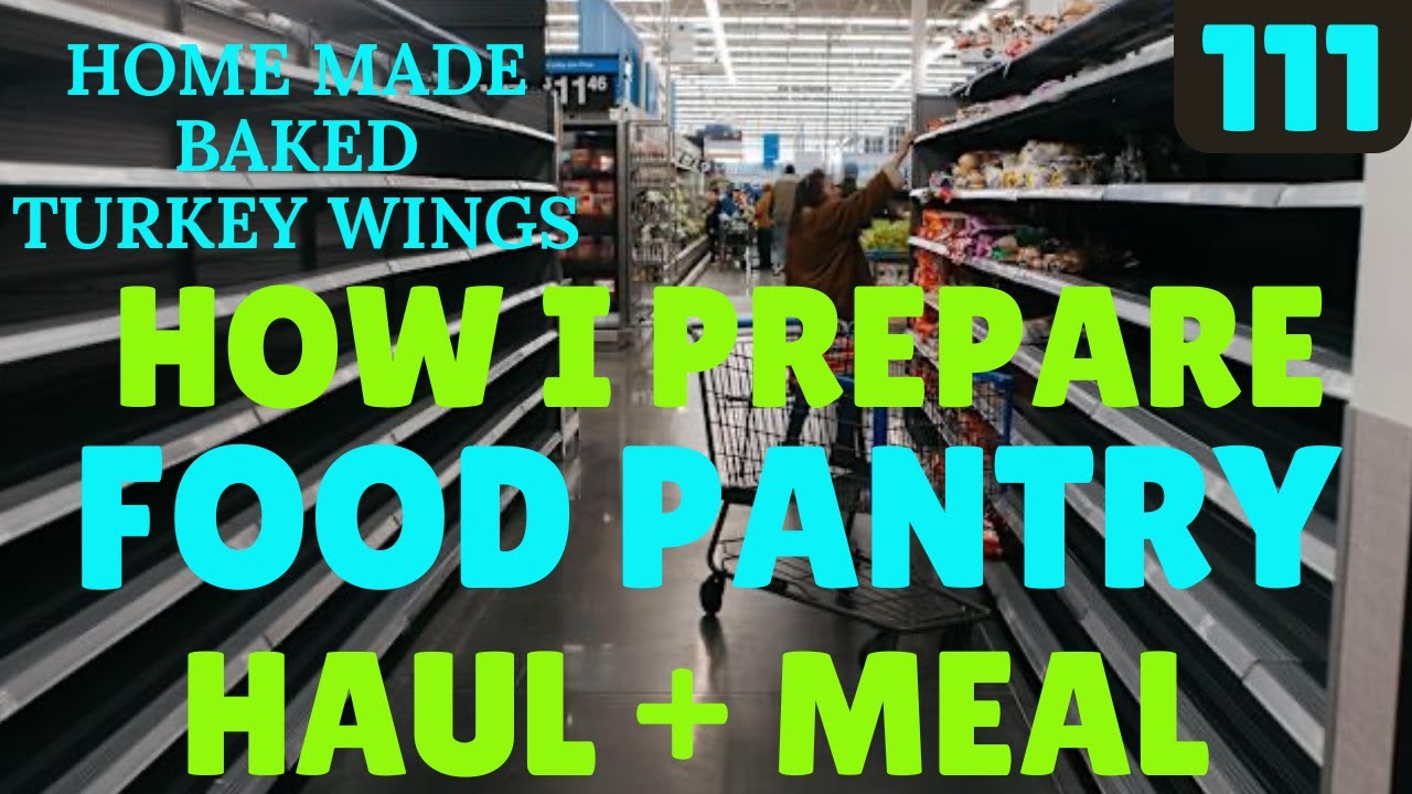 Grocery Shelves Left Empty As winter Storm Closes in - Food Pantry 2025 Haul - Best Food Pantry