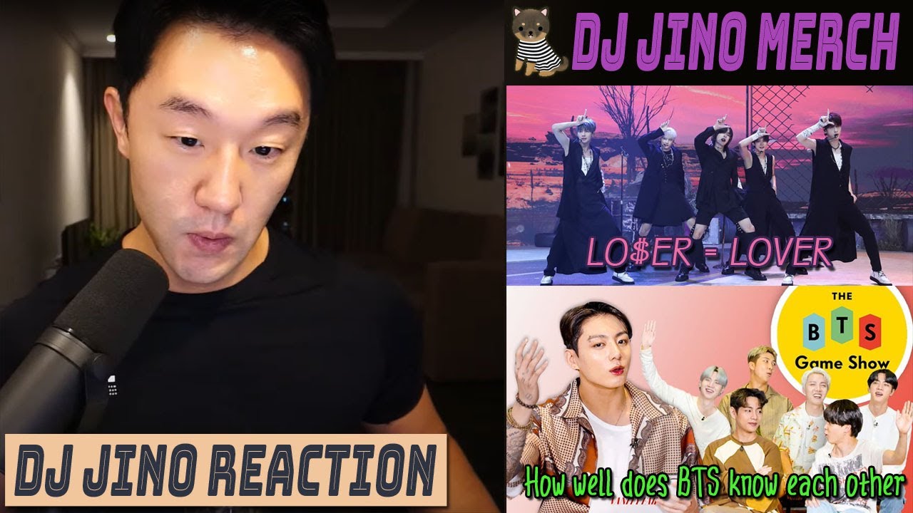 DJ REACTION to KPOP - TXT - LO$ER = LOVER, HOW WELL DOES BTS KNOW EACH OTHER, DJ JINO MERCH