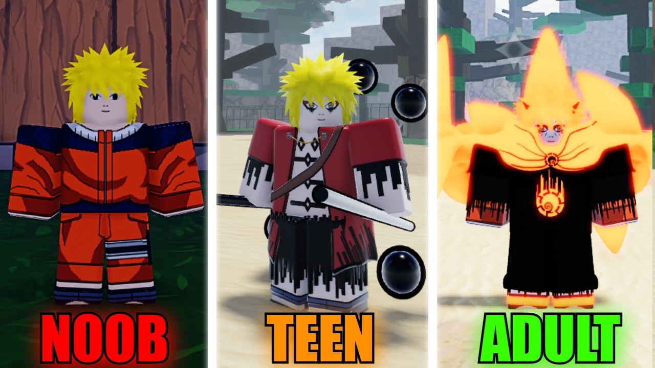 I Survived As NARUTO UZUMAKI In Shindo Life...(Roblox)
