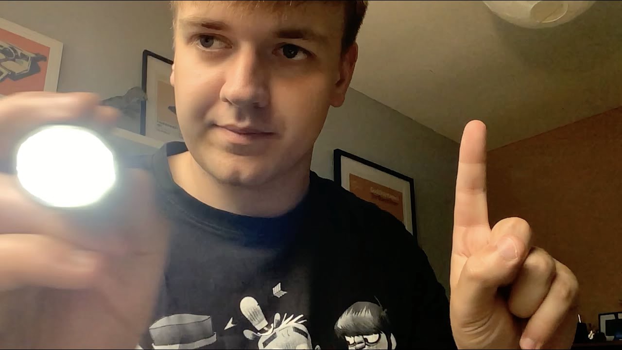 ASMR cranial nerve exam but you're allowed to sleep through it