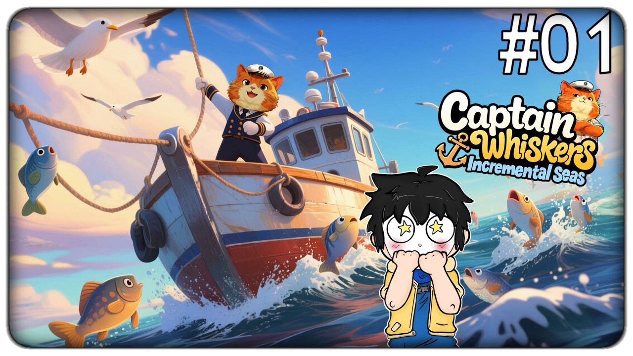 DIVENTIAMO RICCHI PESCANDO PESCI RARI MA SONO UN GATTO DI MARE | Captain Whiskers - ep. 01
