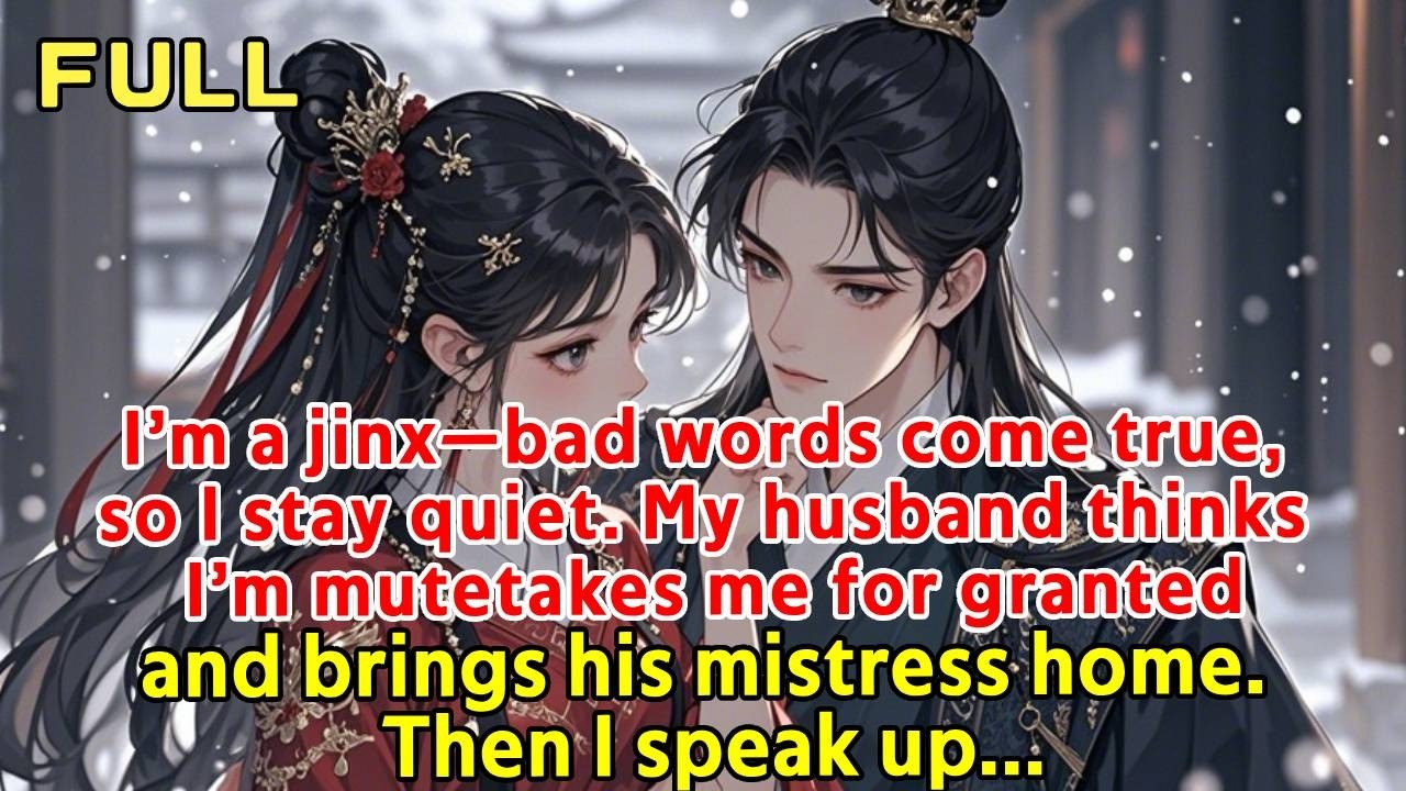 I’m a jinx—bad words come true, so I stay quiet. My husband thinks I’m mute, takes me for granted an