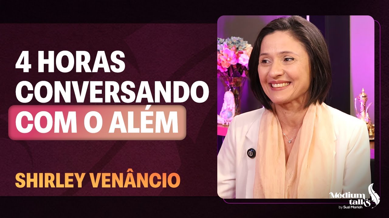 ERA CÉTICA ATÉ O ESPÍRITO APARECER NO MEU QUARTO | Shirley Venâncio | Médium Talks #375