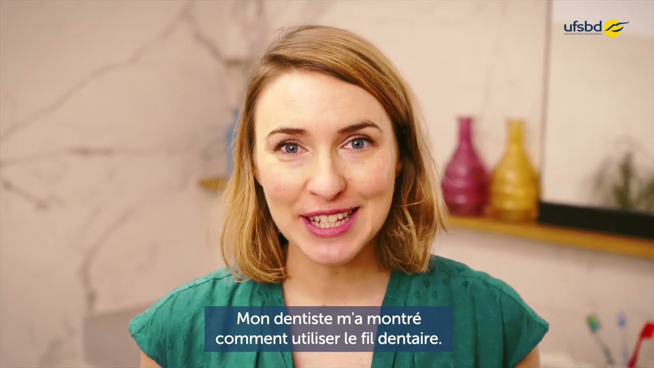 UFSBD Tuto &laquo; Bien passer le fil dentaire c&rsquo;est &eacute;l&eacute;mentaire ! &raquo;