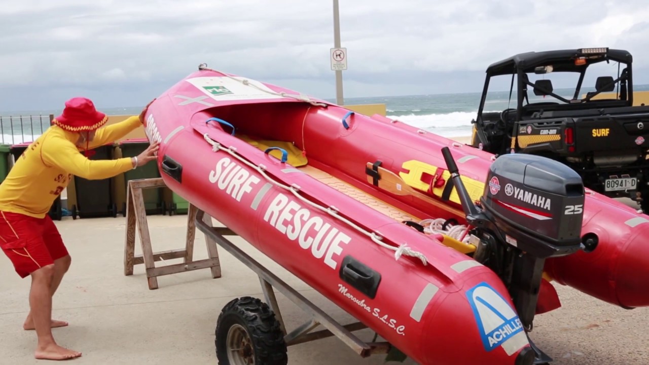 Inflatable Rescue Boat - Preparation and Maintenance - Video 1
