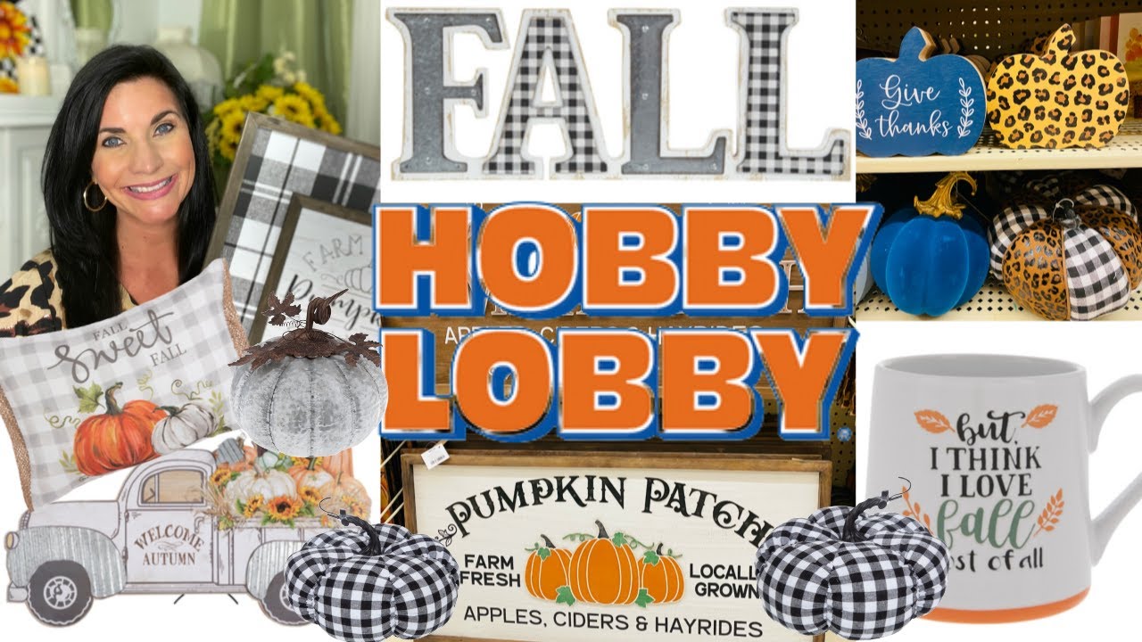 🌻HOBBY LOBBY FALL DECOR SHOP w/me 2020 🌻FALL SHOPPING "I Love Summer"ep 15 Olivia 's Romantic Home