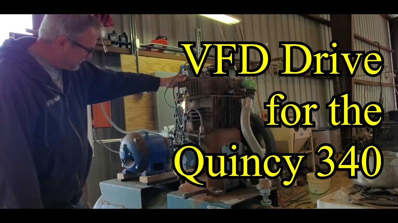Adding a VFD to the Quincy 340