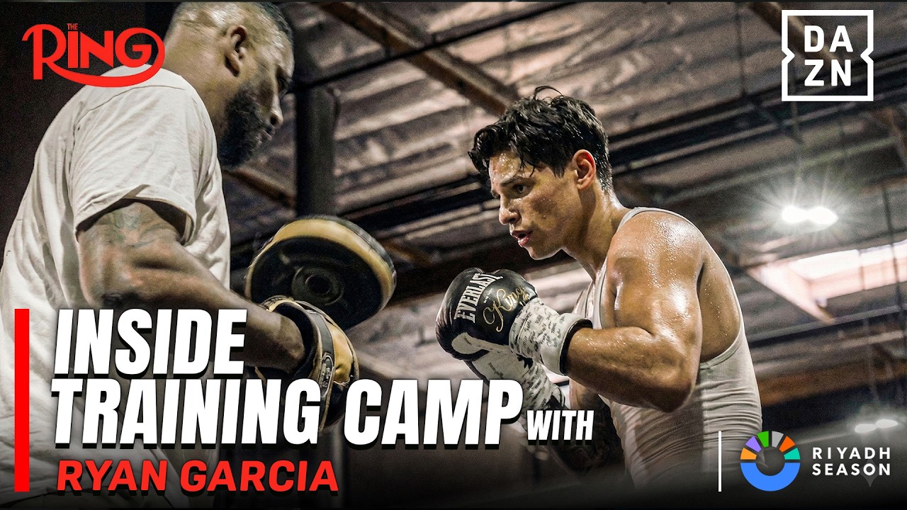Inside Ryan Garcia's Training Camp in Los Angeles Ahead of Mario Barrios Fight!