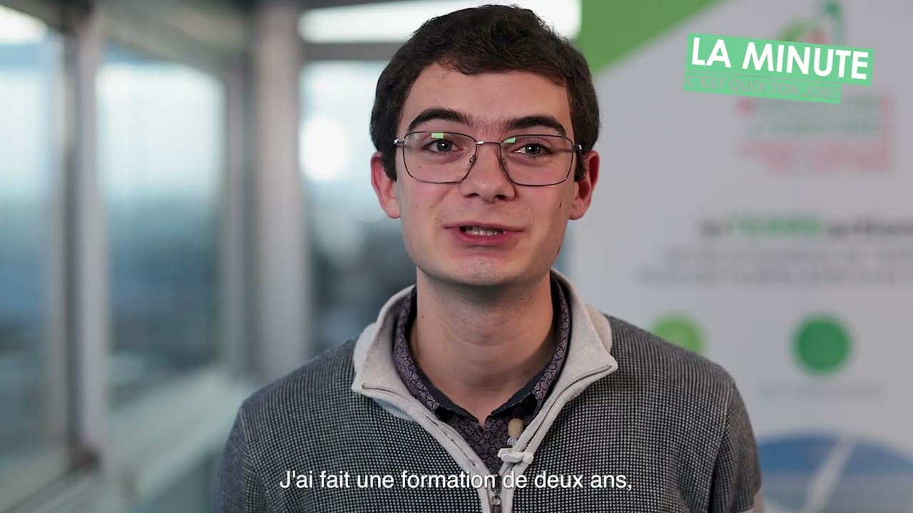 LA MINUTE DE BAPTISTE, Son job, son parcours HD