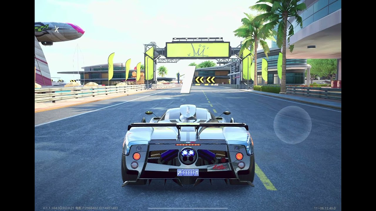 极品飞车集结 - 海湾圆舞曲 Pagani Zonda 1:39.08 录像 ｜ Need For Speed Mobile Gameplay XDR #HDR #nfs