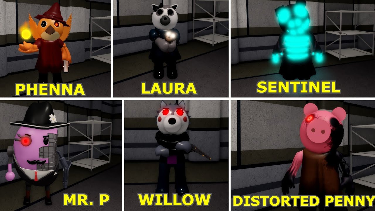 How to get 7 SECRET SKINS/TRAPS in PIGGY! - Roblox