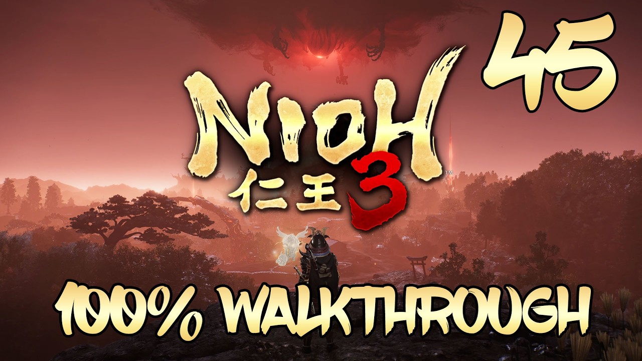 Nioh 3 - 100% Walkthrough Part 45: Mibu Temple & Battle Scrolls