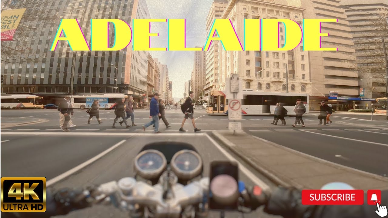 Morning Rush Hour | Adelaide Motorcycle POV |