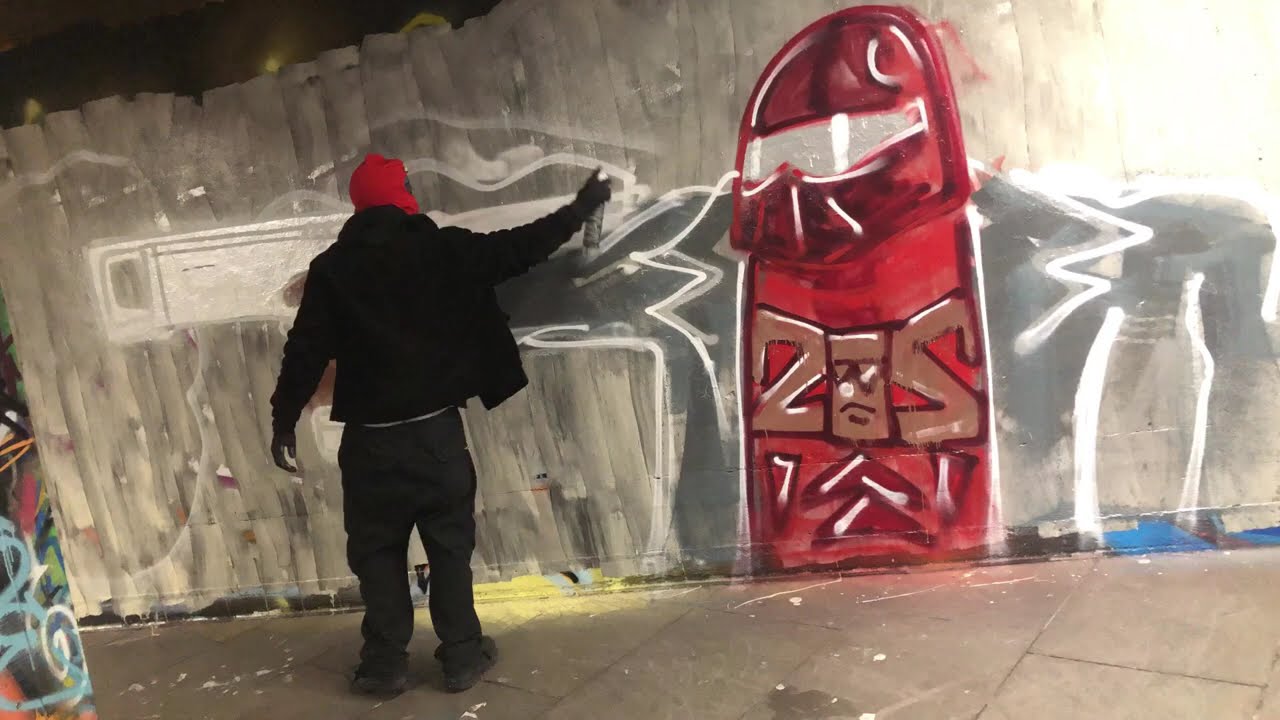 Ztenzila noir GRAFFITI ANIMATION