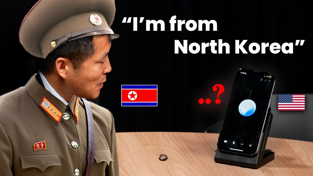 Soldier tells AI he is from North Korea. The REPLY Shocked Him.