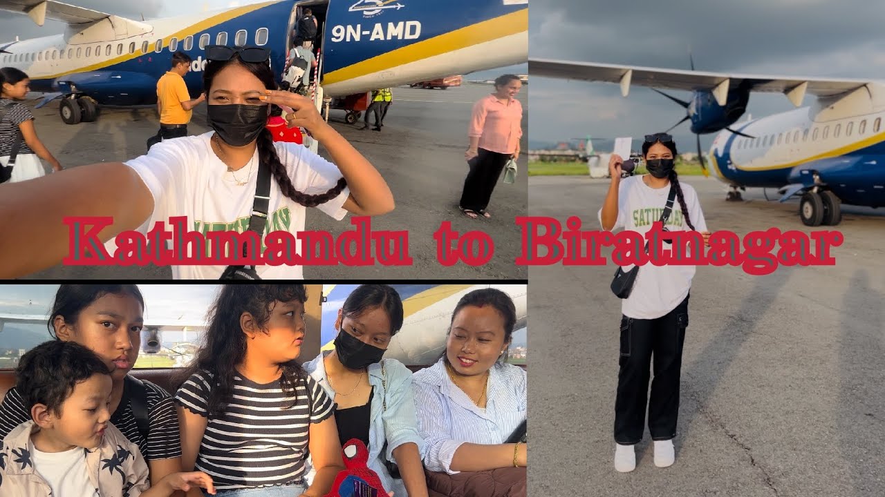 Kathmandu to biratnagar flight vlog  || ✈️🤗