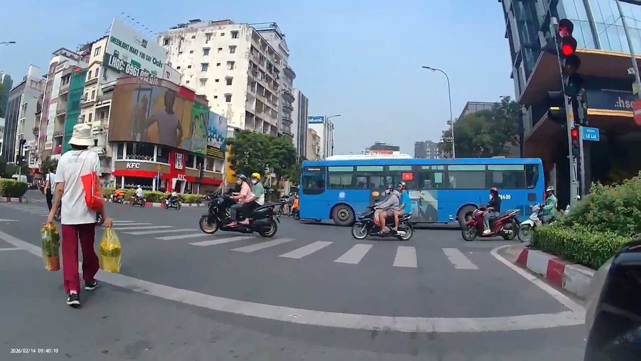 Phần 4 Sáng 26 tết âm lịch Ba cha con đi giao quanh thành phố HCM 14/02/2026