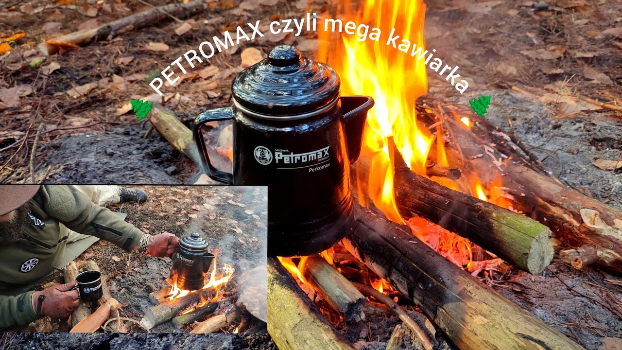Jak zrobić kawę w lesie? Petromax czyli mega kawiarka. How to make coffee in the forest? Petromax