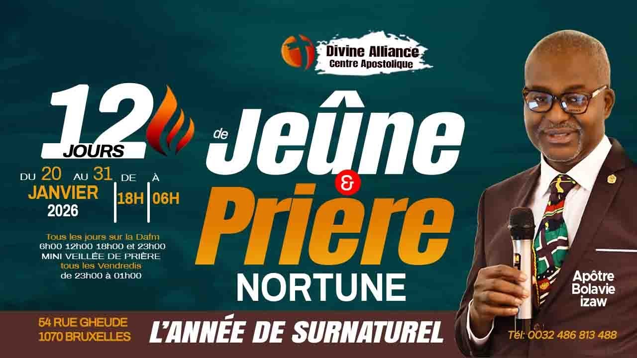 La Conquête de Minuit du Lundi 20 Janvier 2026 // Bolavie Izaw Apôtre