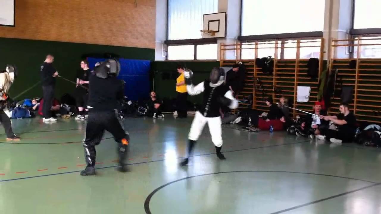 Sabre Sparring Bout Mike vs Peter Vienna 2011